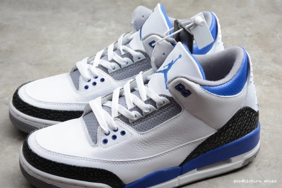 AIR BLUE 3 CT8532-145 JORDAN RETRO WHITE CT8532-145 0301